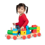 Jumbo Wooden Stacking Train – Classic K3