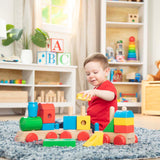 Jumbo Wooden Stacking Train – Classic K3