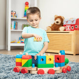 Jumbo Wooden Stacking Train – Classic U8