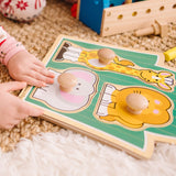 Jungle Friends Jumbo Knob Puzzle - 3 Pieces P4