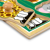 Jungle Friends Jumbo Knob Puzzle - 3 Pieces P4