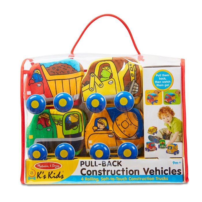 K's Kids Pull-Back Construction Vehicles M8