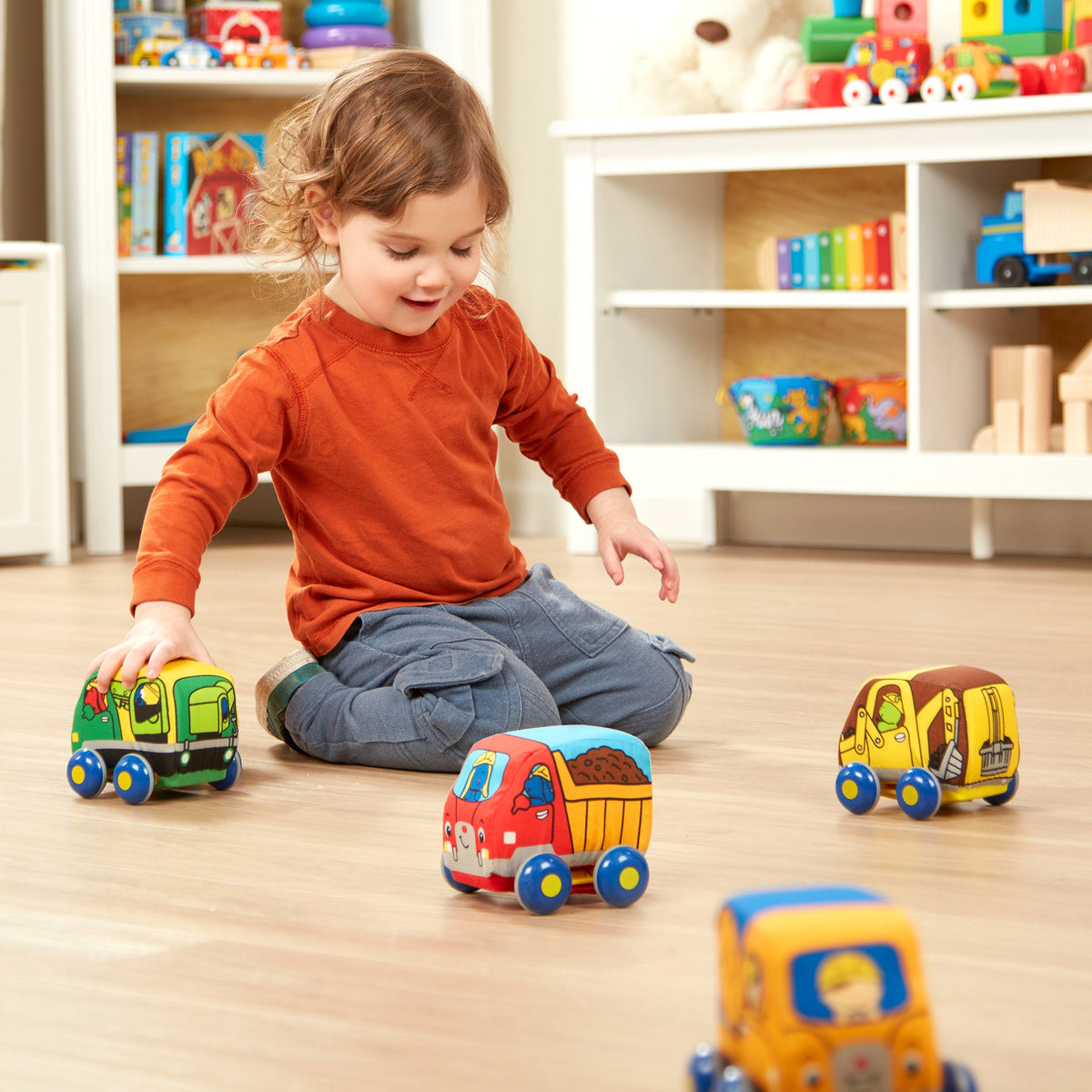 K's Kids Pull-Back Construction Vehicles M8