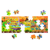 Land of Dinosaurs Floor Puzzle - 48 Pieces W0