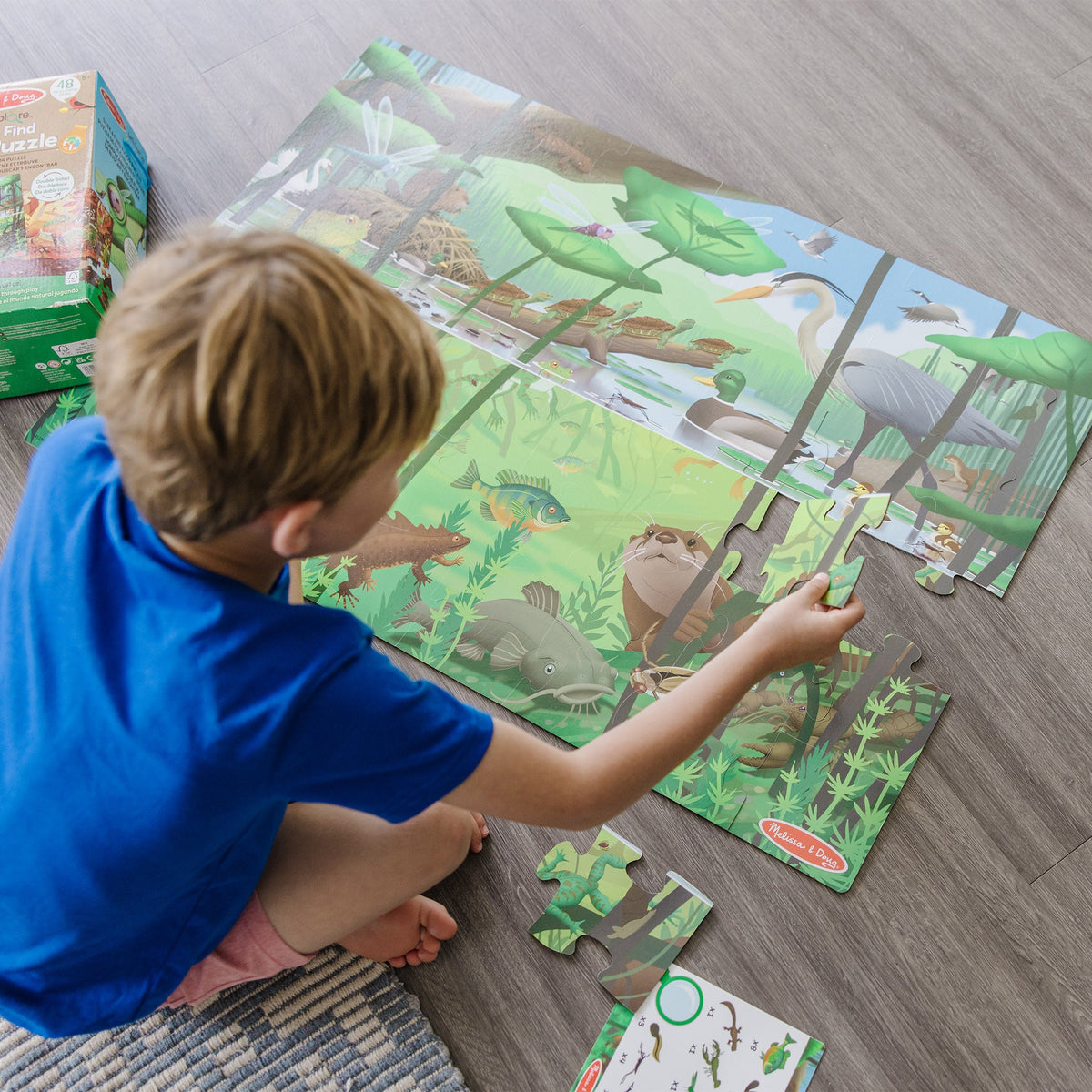 Let's Explore Double-Sided Seek & Find Puzzle C4