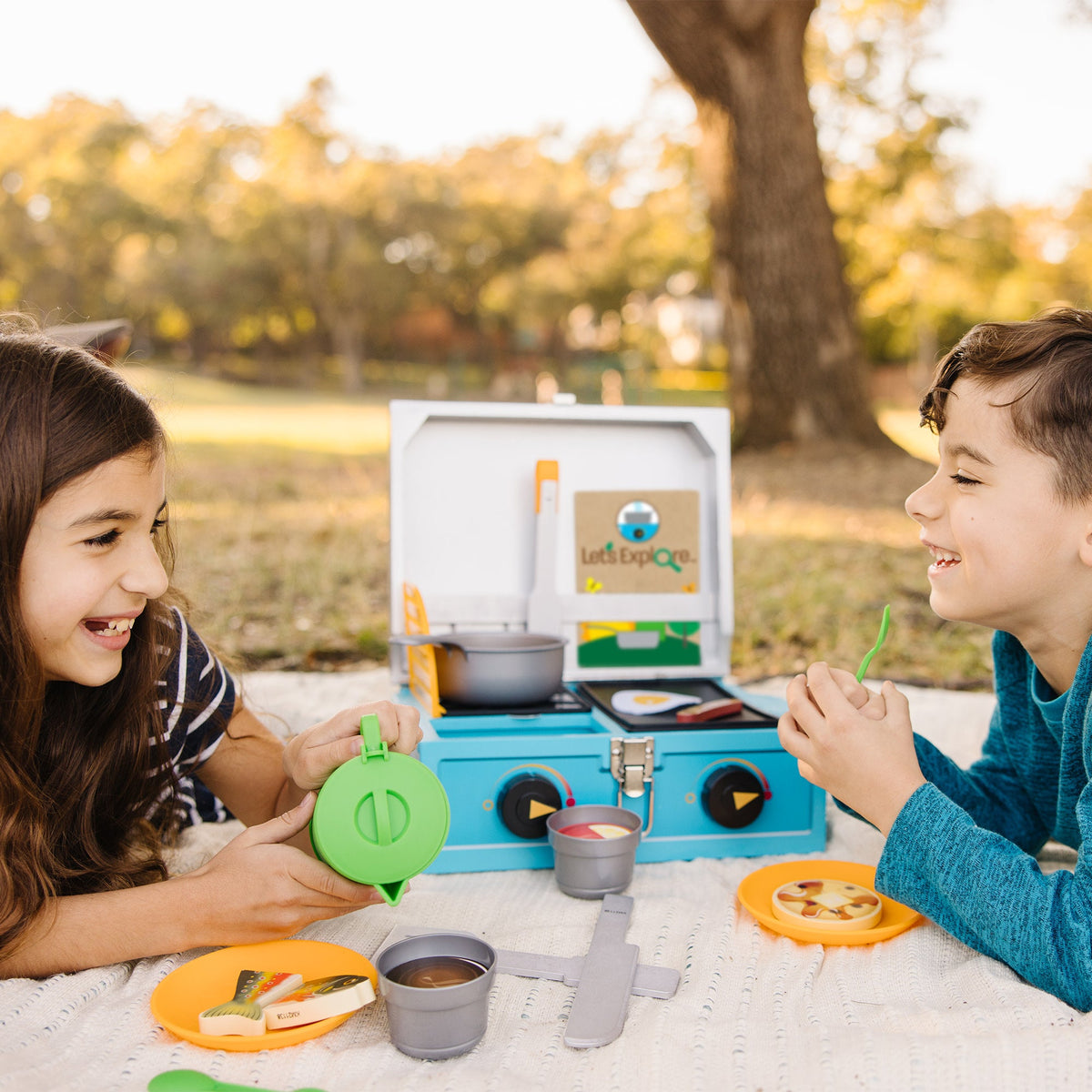 Let’s Explore Camp Stove Play Set D6