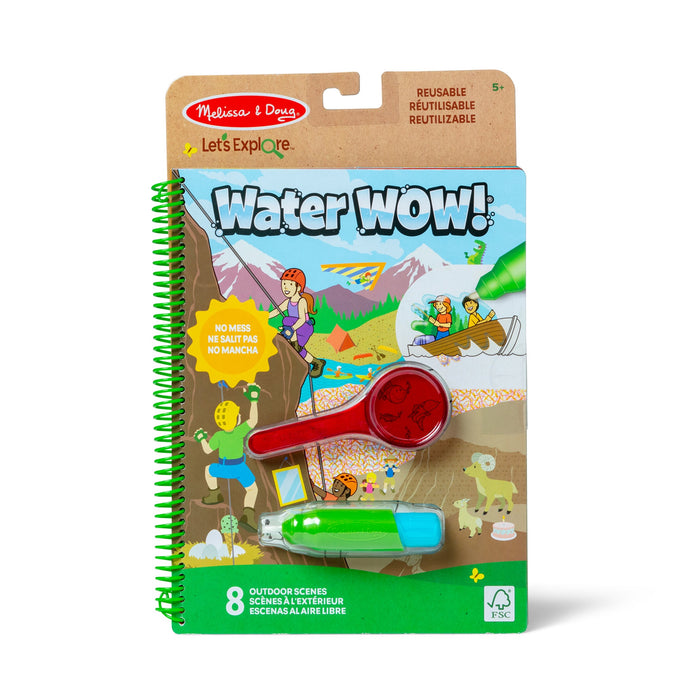 Let’s Explore Water Wow! Outdoor Adventure Deluxe Water-Reveal Pad W4