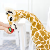 Lifelike Plush Baby Giraffe W4