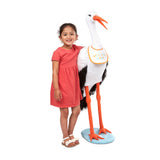 Lifelike Plush Stork C1