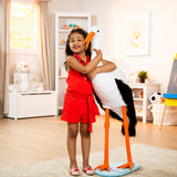 Lifelike Plush Stork C1