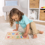 Lift & See Numbers Peg Puzzle - 10 Pieces M9