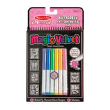 Magic Velvet Butterfly Scenes - On the Go Travel Activity I9