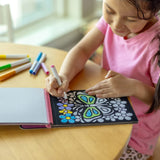 Magic Velvet Butterfly Scenes - On the Go Travel Activity X4
