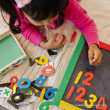 Magnetic Wooden Numbers L8