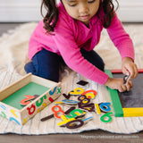 Magnetic Wooden Numbers L8