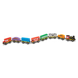 Magnetic Wooden Train Cars W5