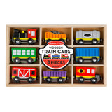 Magnetic Wooden Train Cars W5