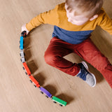 Magnetic Wooden Train Cars Z4