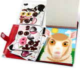 Make-a-Face – Farm Reusable Sticker Pad – On the Go Travel Activity O2