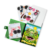 Make-a-Face – Pets Reusable Sticker Pad – On the Go Travel Activity A3