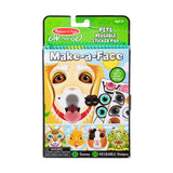 Make-a-Face – Pets Reusable Sticker Pad – On the Go Travel Activity A3
