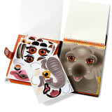 Make-a-Face – Safari Reusable Sticker Pad – On the Go Travel Activity A3