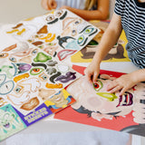 Make-a-Face Sticker Pad - Crazy Characters M7