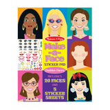 Make-a-Face Sticker Pad - Fashion Faces R9
