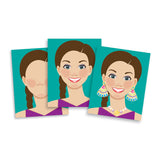 Make-a-Face Sticker Pad - Fashion Faces R9