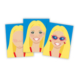 Make-a-Face Sticker Pad - Fashion Faces R9