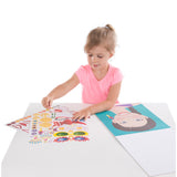 Make-a-Face Sticker Pad - Fashion Faces R9