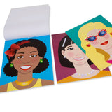 Make-a-Face Sticker Pad - Fashion Faces R9