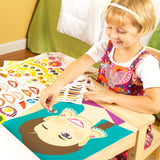 Make-a-Face Sticker Pad - Fashion Faces R9