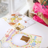 Make-a-Meal Sticker Pad Q5