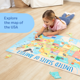 Map Floor Puzzle - 51 Pieces K2