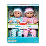 Mine to Love Twins Luke & Lucy Dolls P4