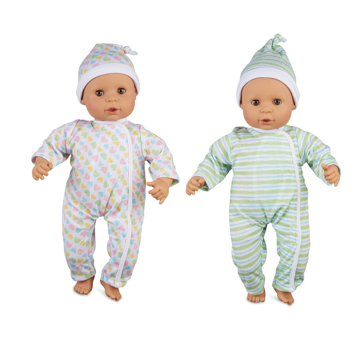 Mine to Love Twins Sebastian & Sofia Dolls Q6