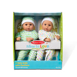 Mine to Love Twins Sebastian & Sofia Dolls Q6
