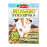 Mosaic Sticker Pad - Safari E4
