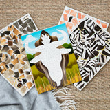 Mosaic Sticker Pad - Safari E4