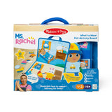Ms. Rachel™ What to Wear Felt Activity Board G3