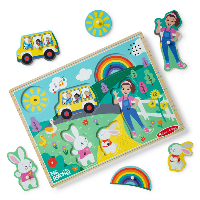 Ms. Rachel™ Wooden Song Puzzle – 6 Pieces G7