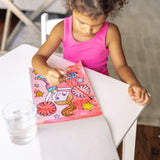 My First Paint With Water Kids' Art Pad With Paintbrush - Cheerleaders, Flowers, Fairies, and More Q4