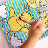 My First Paint With Water Kids' Art Pad With Paintbrush - Cheerleaders, Flowers, Fairies, and More Q4