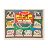My First Wooden Stamp Set - Farm Animals A0