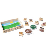 My First Wooden Stamp Set - Farm Animals A0