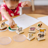 My First Wooden Stamp Set - Farm Animals A0