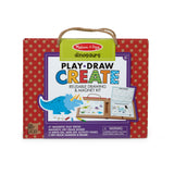 Natural Play: Play, Draw, Create Reusable Drawing & Magnet Kit – Dinosaurs P2