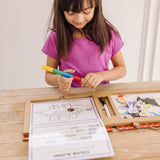 Natural Play: Play, Draw, Create Reusable Drawing & Magnet Kit – Dinosaurs P2
