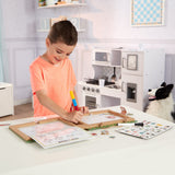Natural Play: Play, Draw, Create Reusable Drawing & Magnet Kit – Farm D9